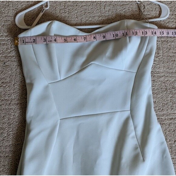 ASOS Midi Dress Strapless Sweetheart Neckline Mermaid Bridesmaid US Size 6 - Picture 5 of 14